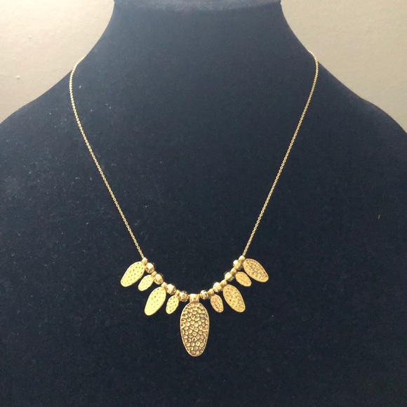 Gorjana Leucadia Beaded Fan Necklace - Picture 2 of 5